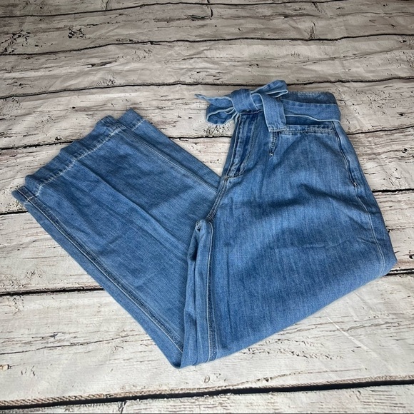 NWT Paige Nellie Self Belt Seaming Madison Jeans Size 28 - Picture 5 of 8